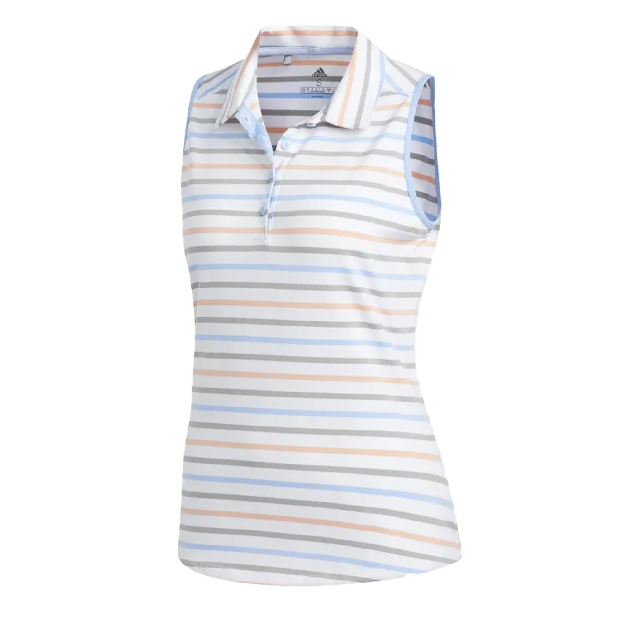 Adidas Ladies Ultimate365 Stripe Polo