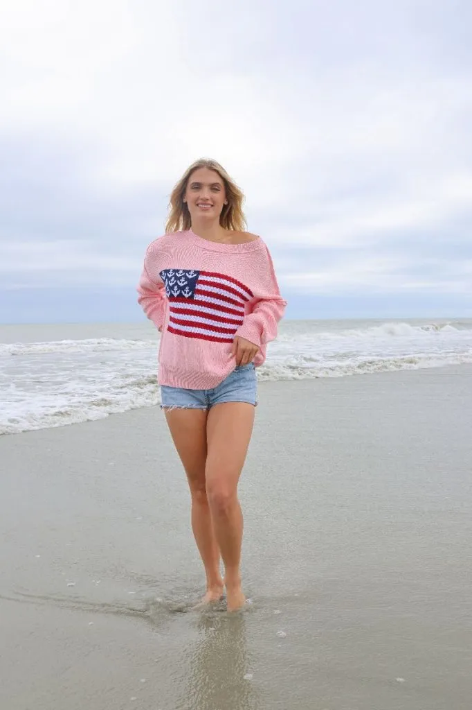 Anchor USA Sweater by Simply Southern