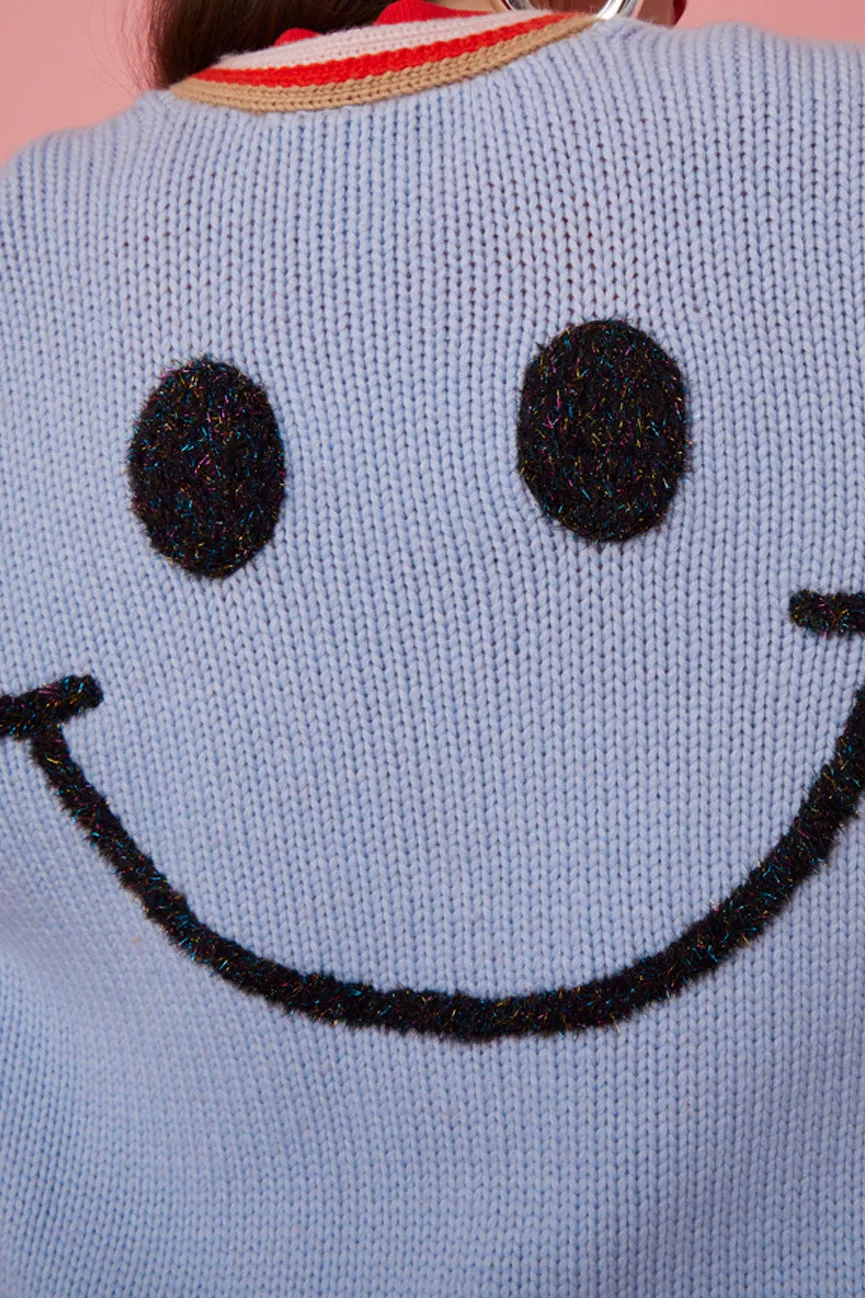 Arctic Smiley Cardigan