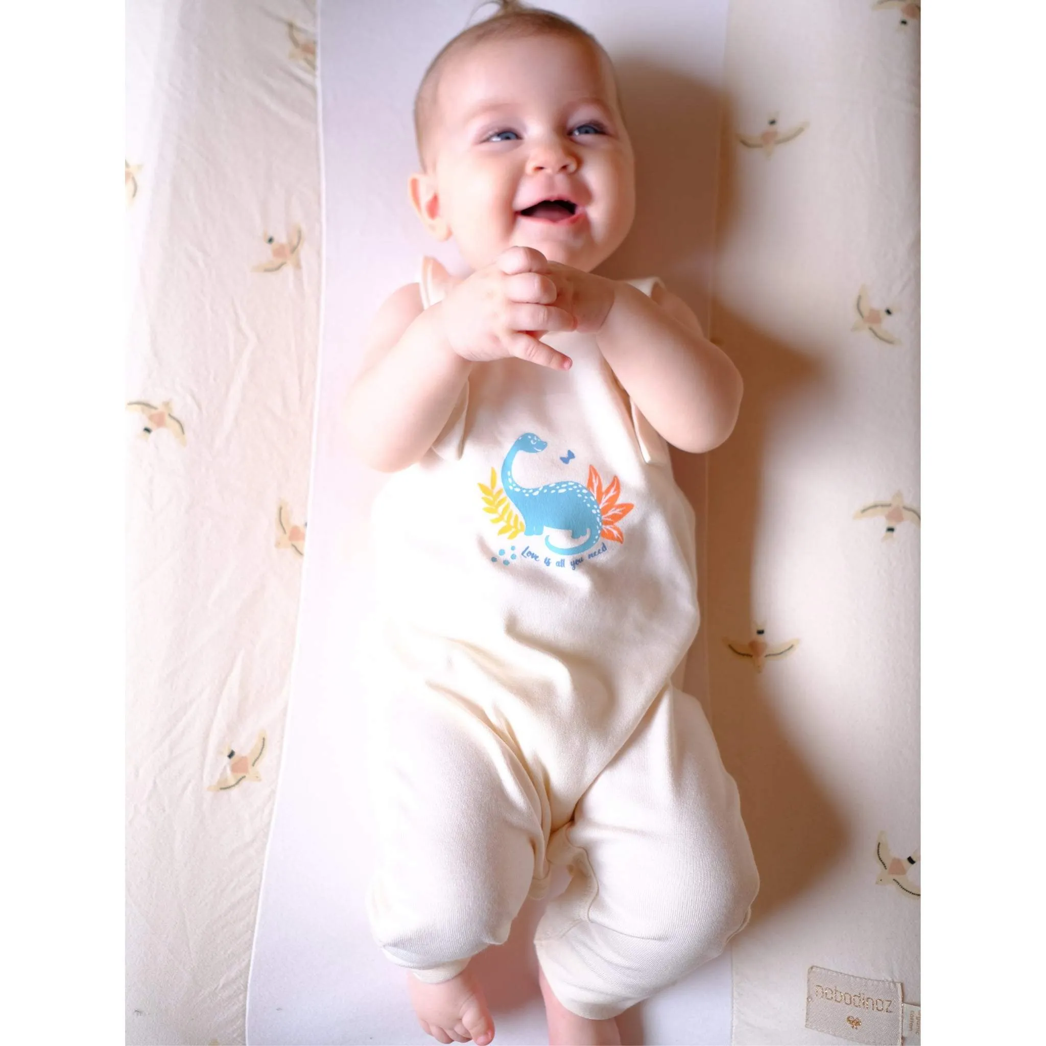 Baby Dino Organic Baby Dungaree