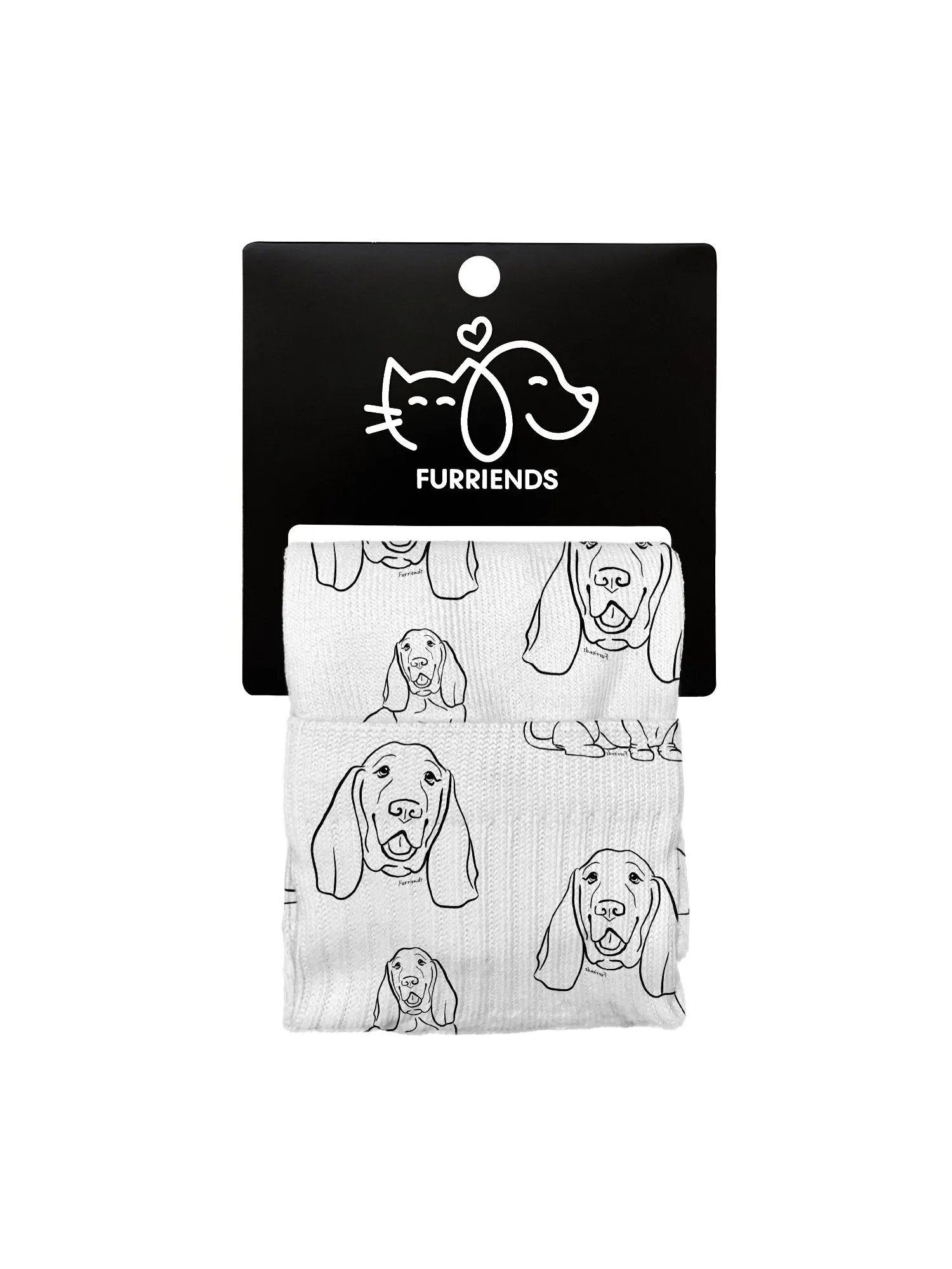 Basset Hound Ankle Socks