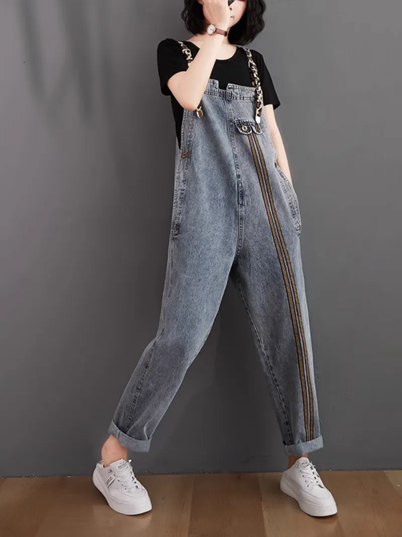 Beautiful Shoulder Straps Overalls Dungarees for Women