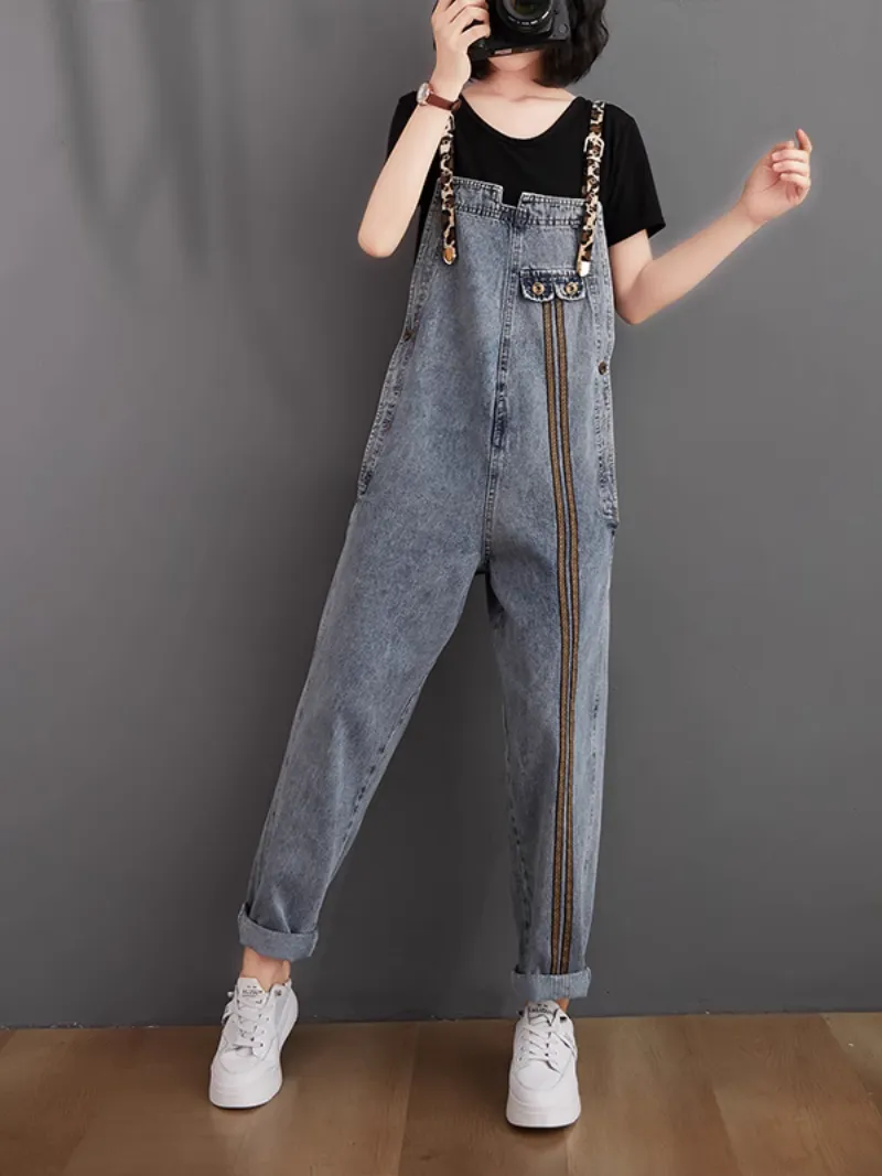 Beautiful Shoulder Straps Overalls Dungarees for Women