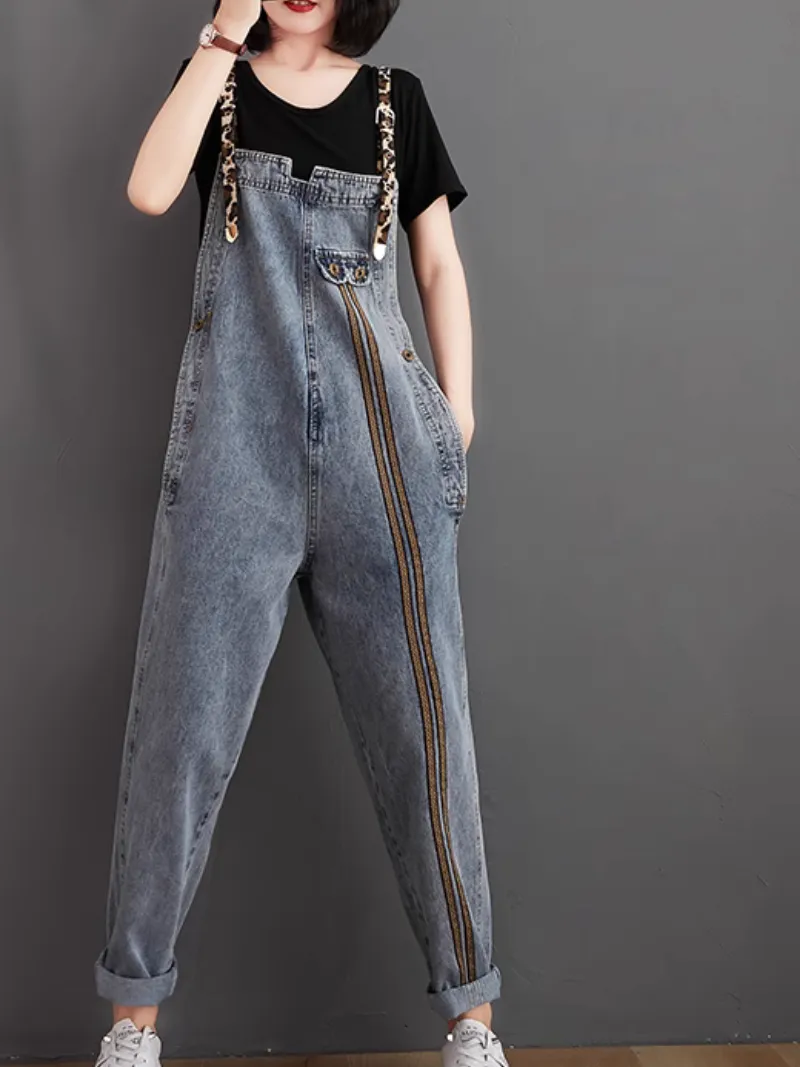 Beautiful Shoulder Straps Overalls Dungarees for Women