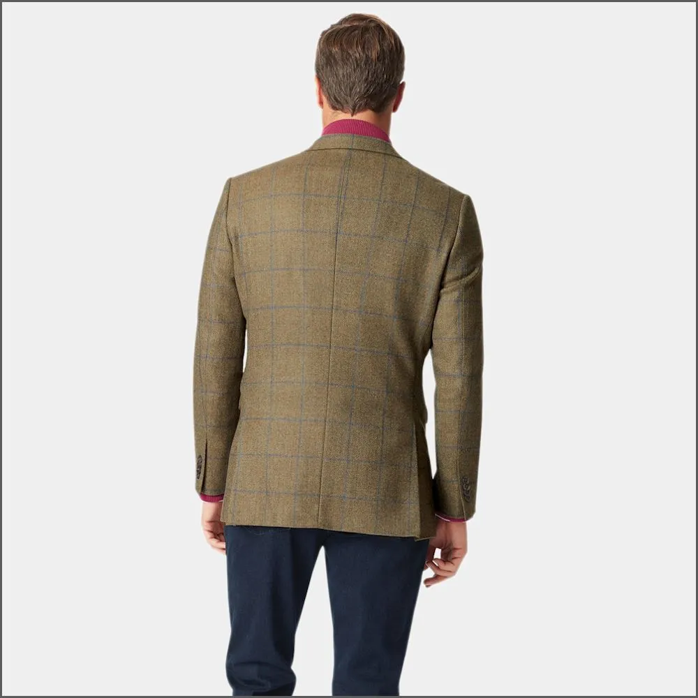 Brook Taverner Breedon Pure New Wool Check Jacket<><>