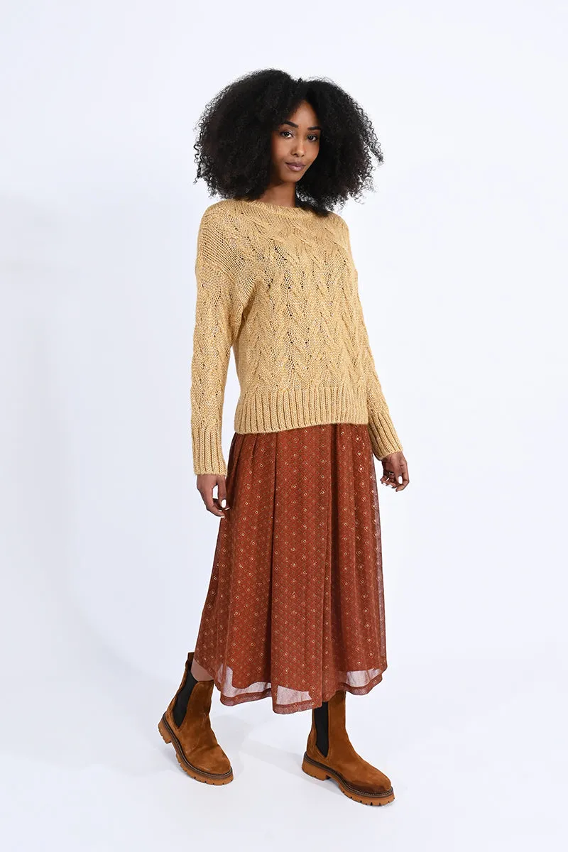 Cable Knit Sweater