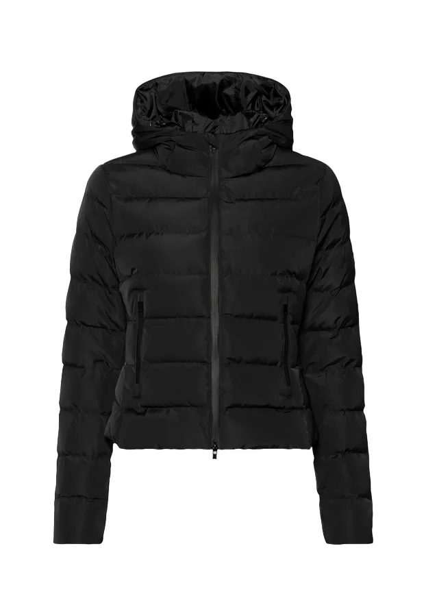 Canadian Simcoe women's short hooded jacket CN.G221081W/BLA black