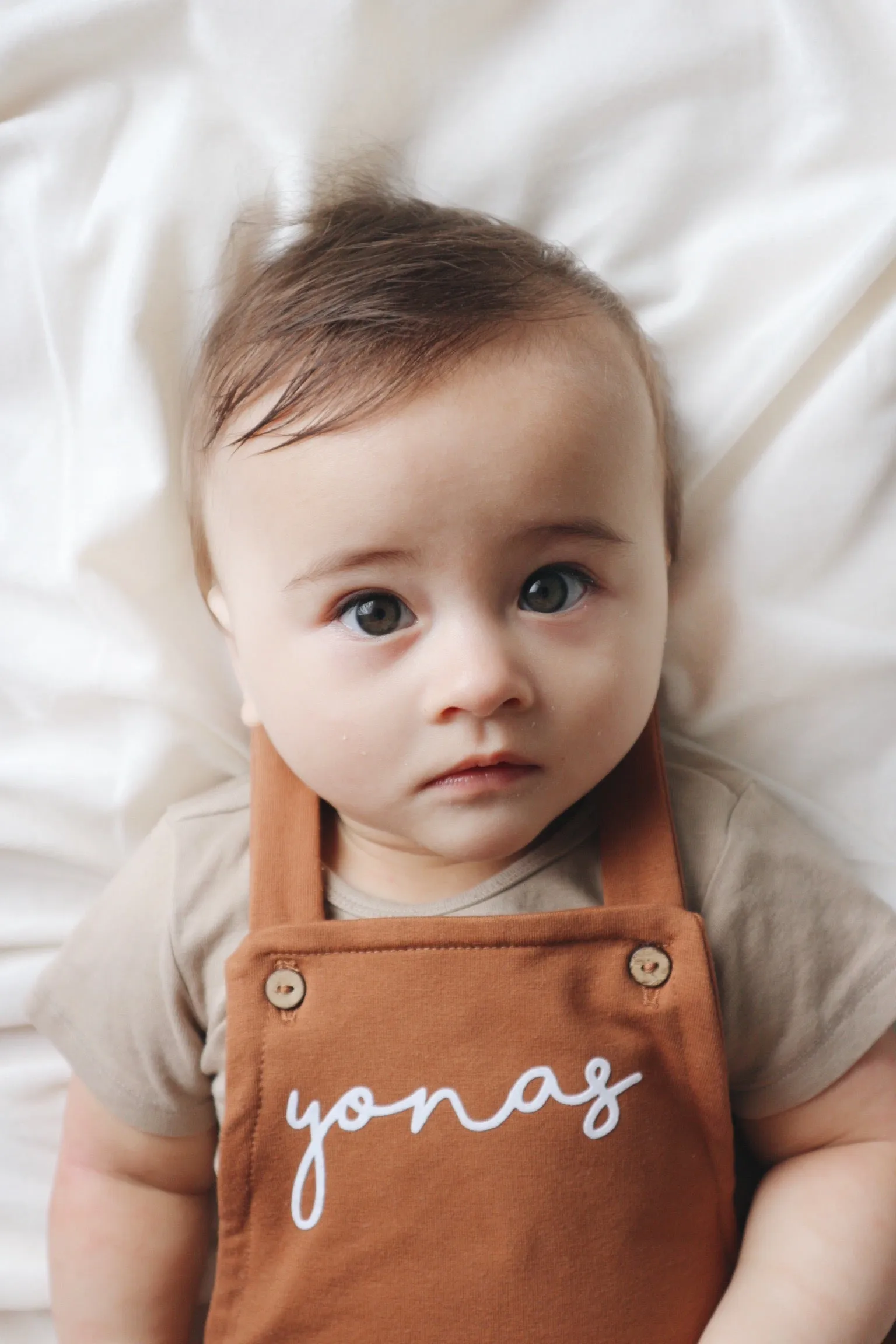 Caramel PERSONALISED Dungarees