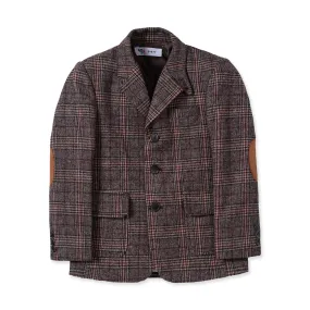 Classic Brown Check Blazer