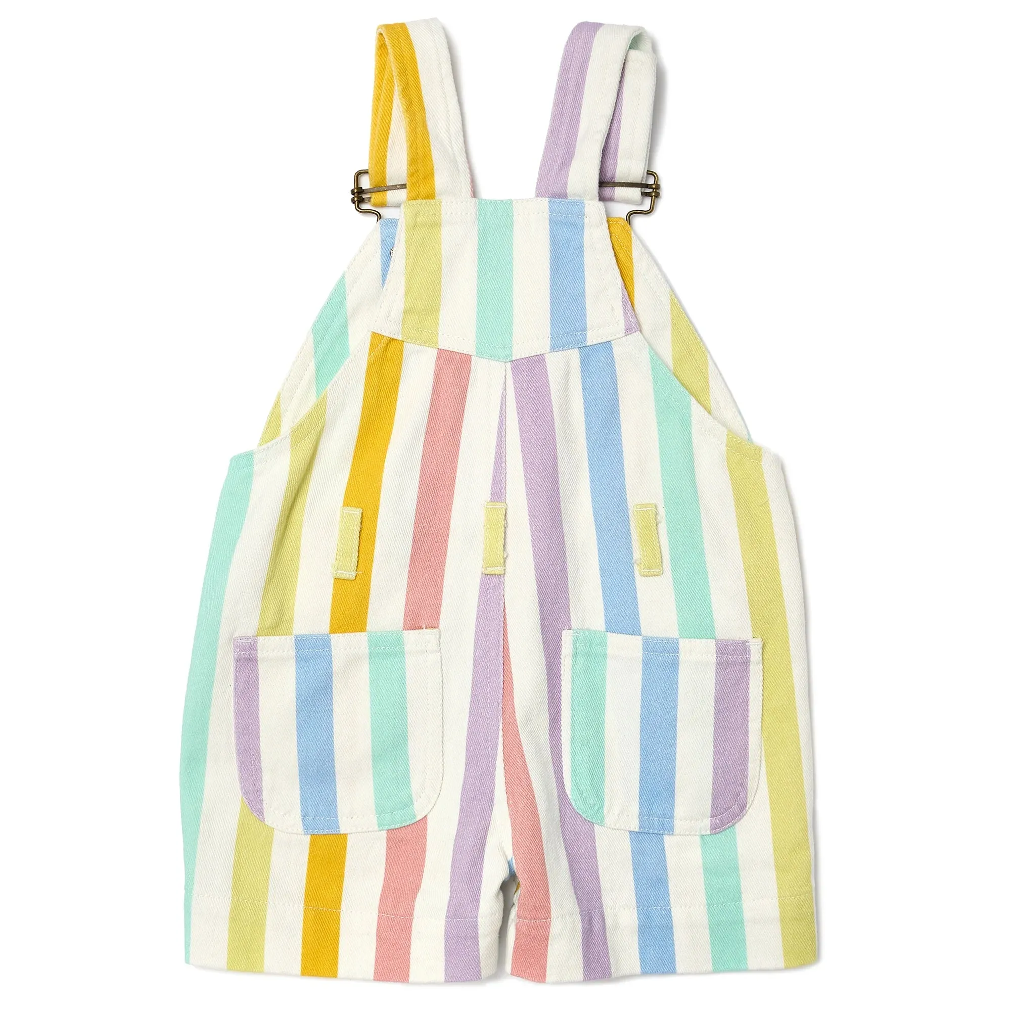 Classic Wide Stripe Shorts - Multicolour - Dotty Dungarees