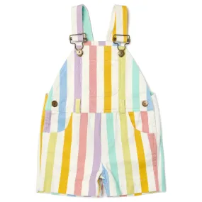 Classic Wide Stripe Shorts - Multicolour - Dotty Dungarees