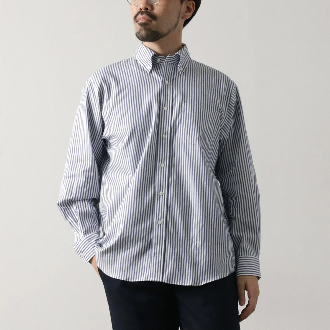 D.C.WHITE / Ivy Stripe Button Down Shirt