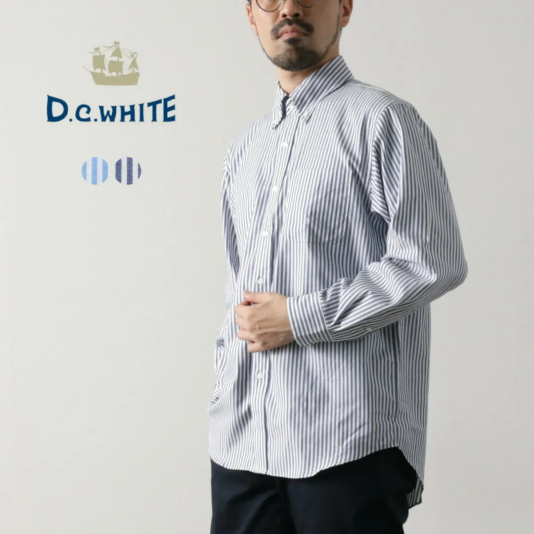 D.C.WHITE / Ivy Stripe Button Down Shirt