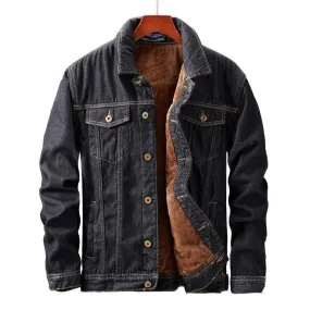 Denim Fleece Jacket