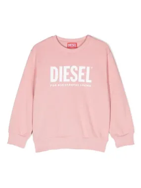 Diesel Sweater Logo Pink