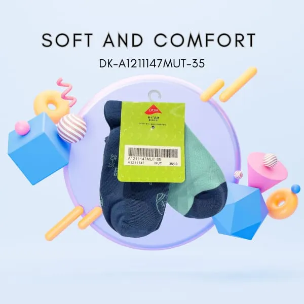 DR.KONG HEALTH SOCKS DK-A1211147-MUT-35(RP : $15.90)