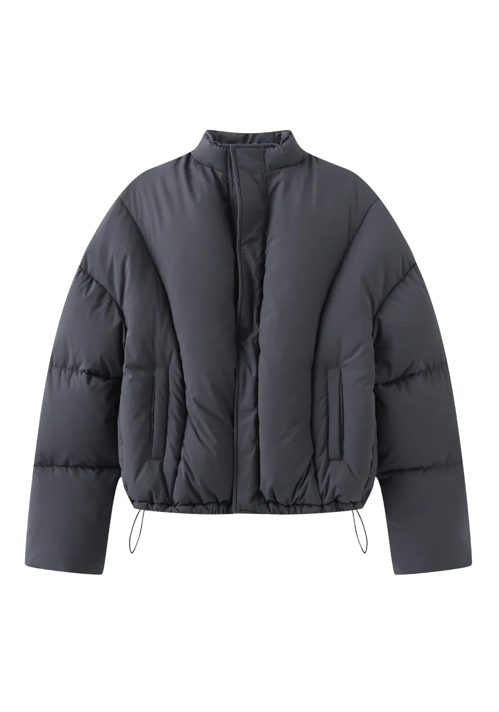 Dropped Shoulder Down Jacket