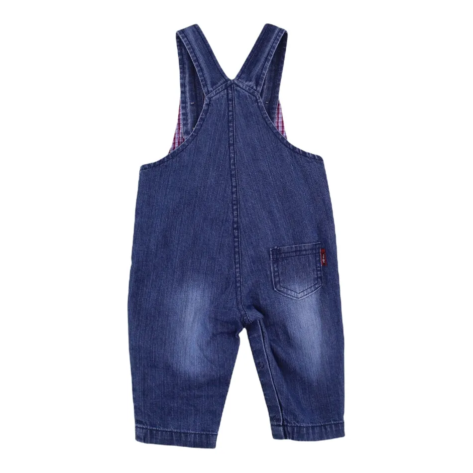 Full Length Chambray Dungarees - Tigger