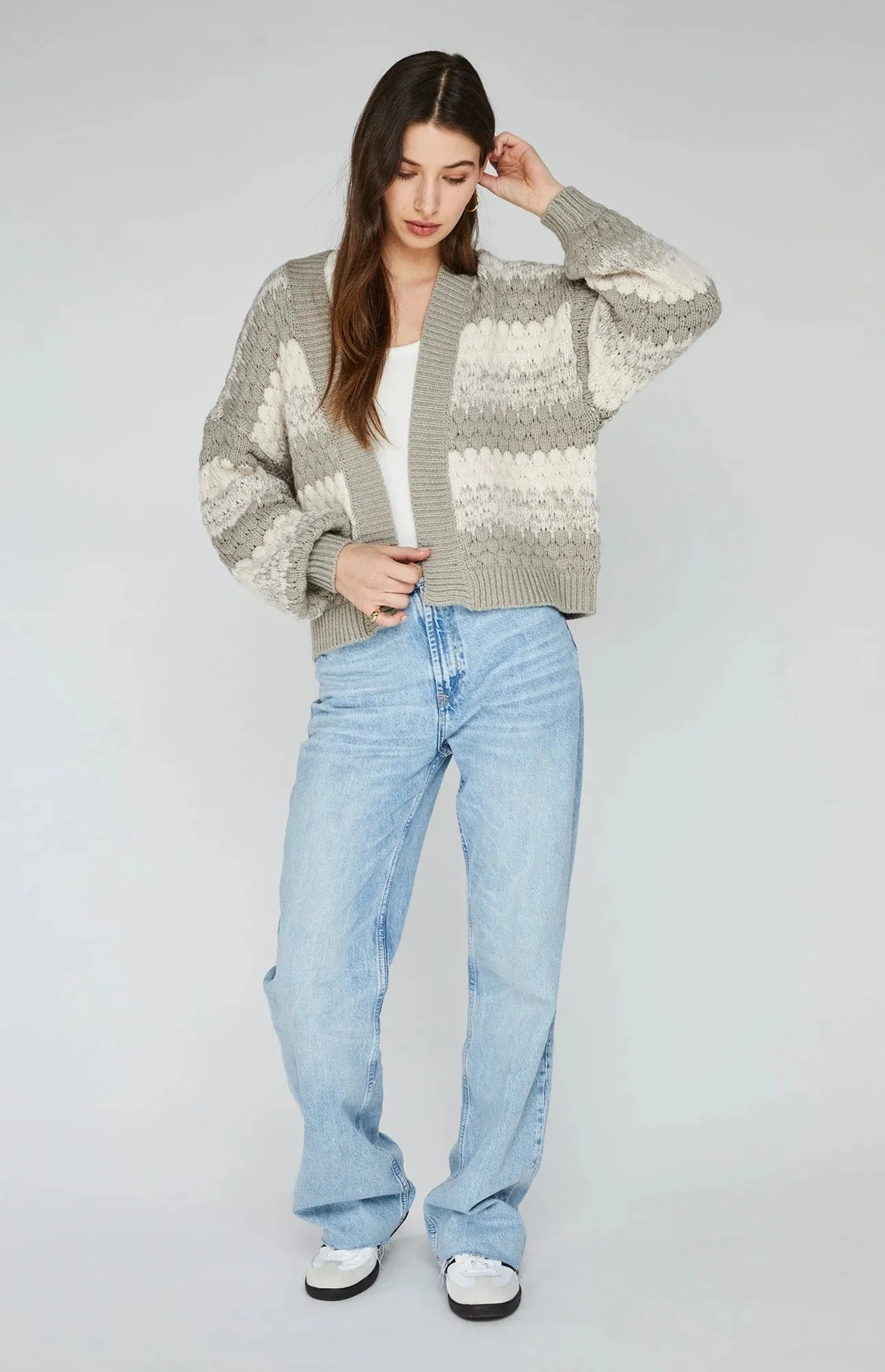 Gentle Fawn Cosmo Cardigan | Sand   Pistachio