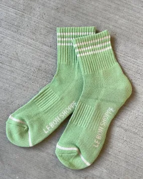 Girlfriend Socks – Green Leaf