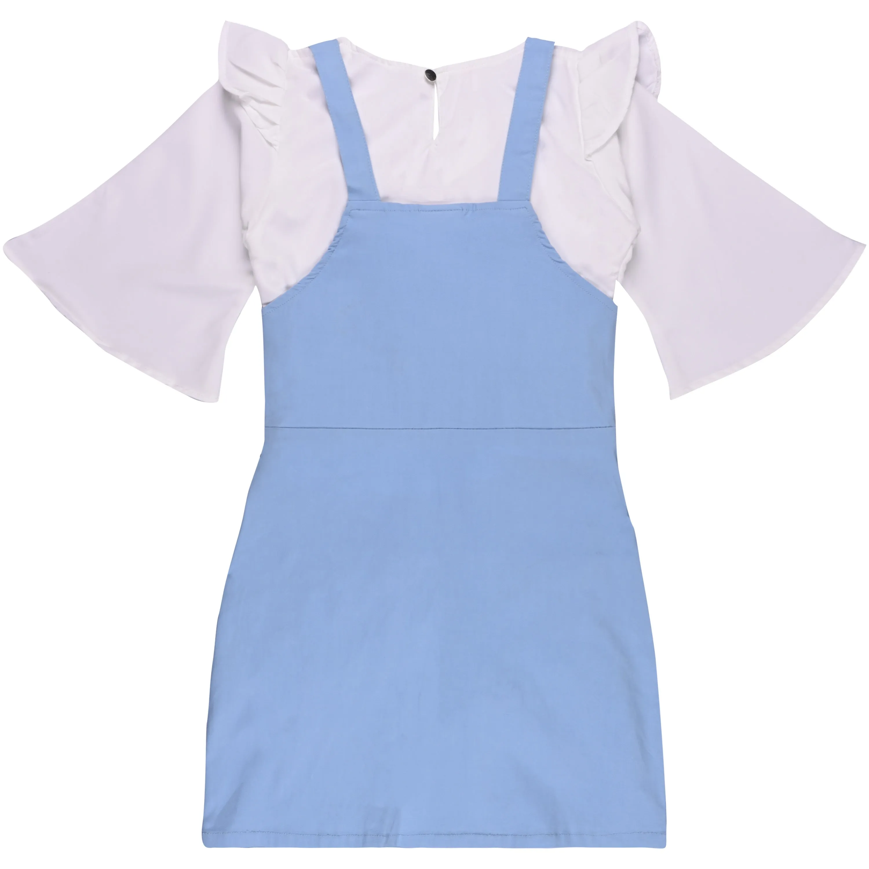 Girls Dungaree Set