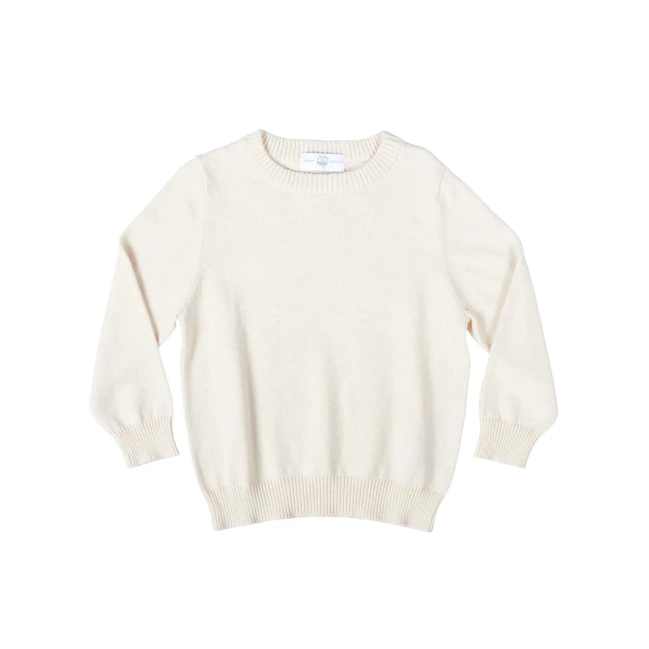 Henry Duvall - 8th Street Ivory Christopher Crewneck Sweater