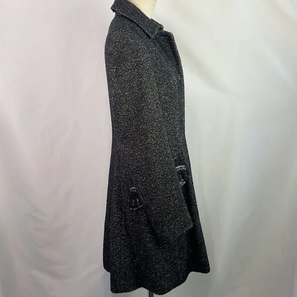 HugoBossGrey Shimmer With Beaded Pockets Jacket