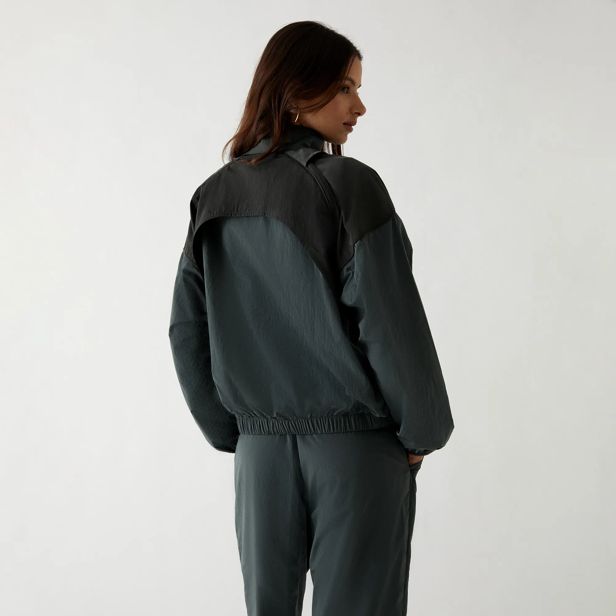 Kith Women Alva Convertible Nylon Track Jacket - Machine