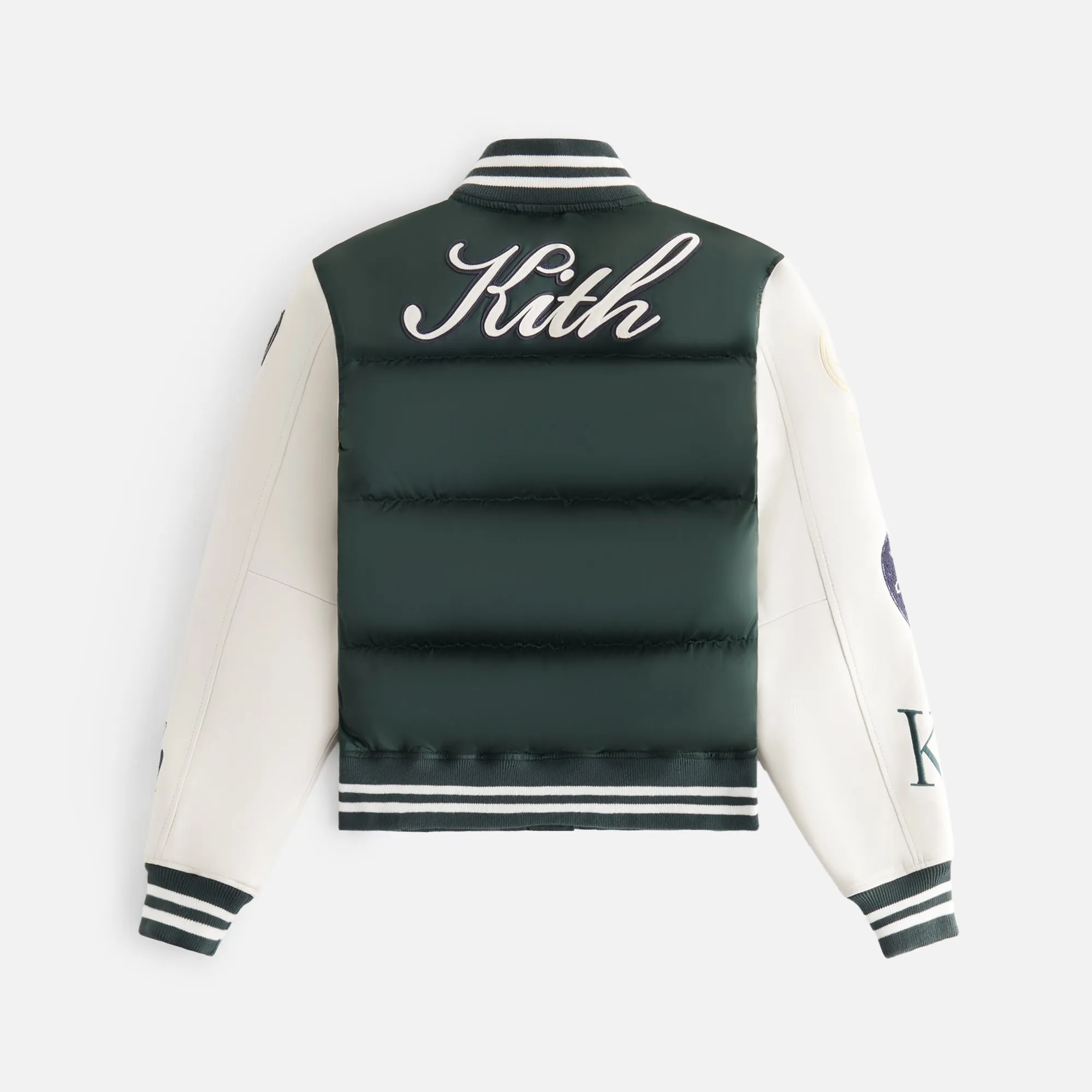 Kith Women Arlan Puffer Varsity Jacket - Stadium