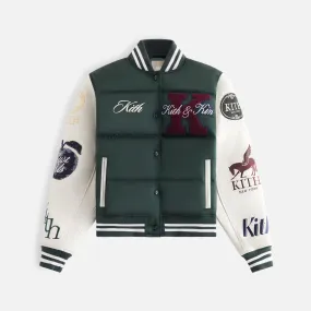 Kith Women Arlan Puffer Varsity Jacket - Stadium