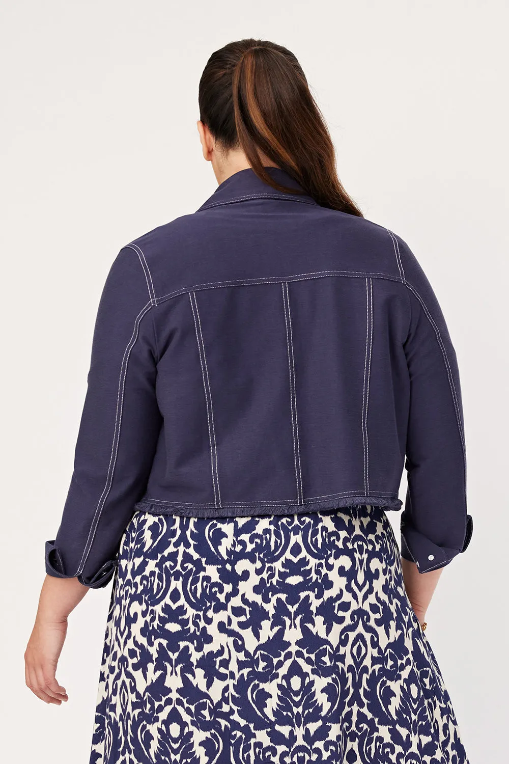 Lemon Tree Design Sadie Stretch Jacket - Navy