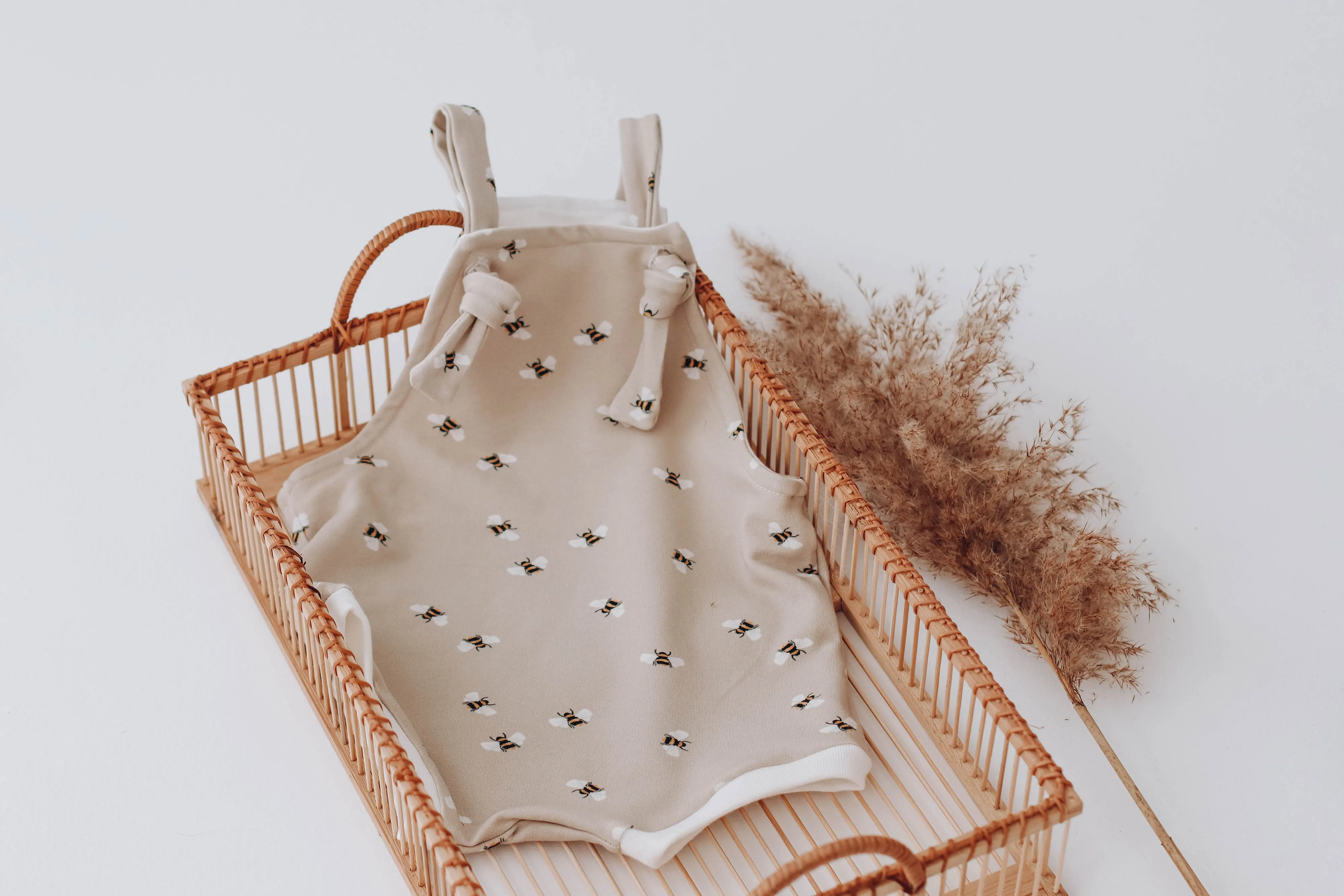 Little Bees  bummie romper