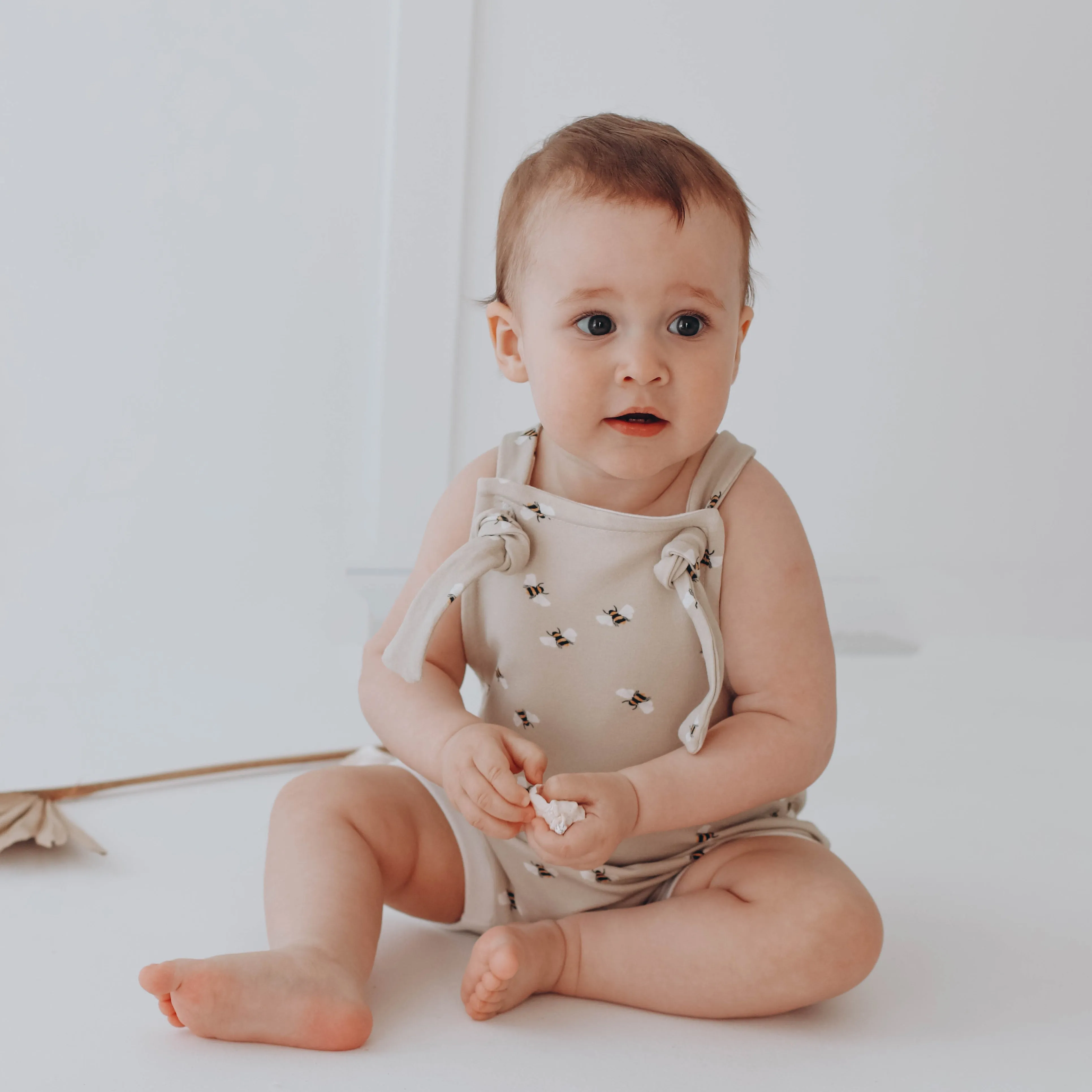 Little Bees  bummie romper