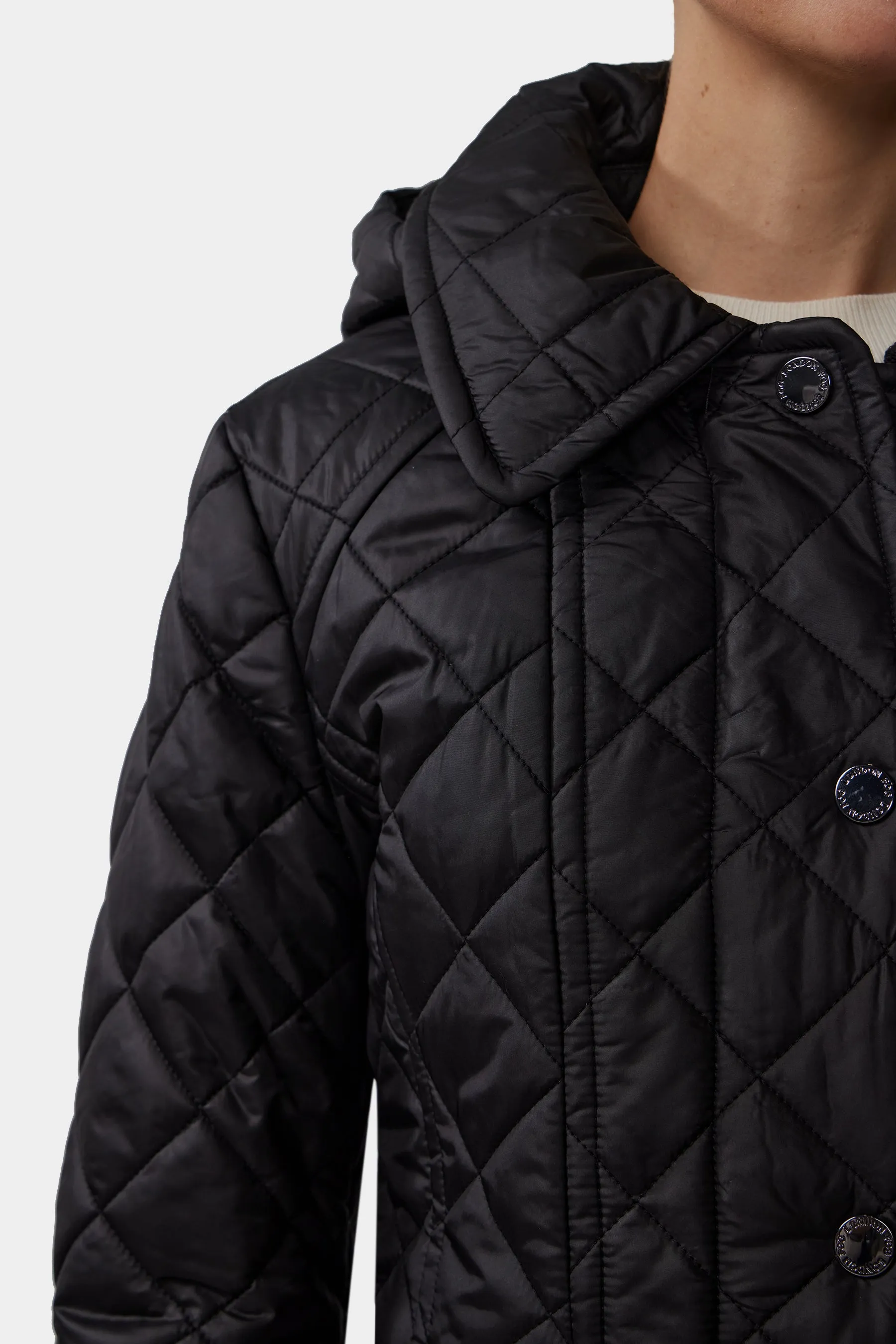 Long Sleeve Quilted Jacket