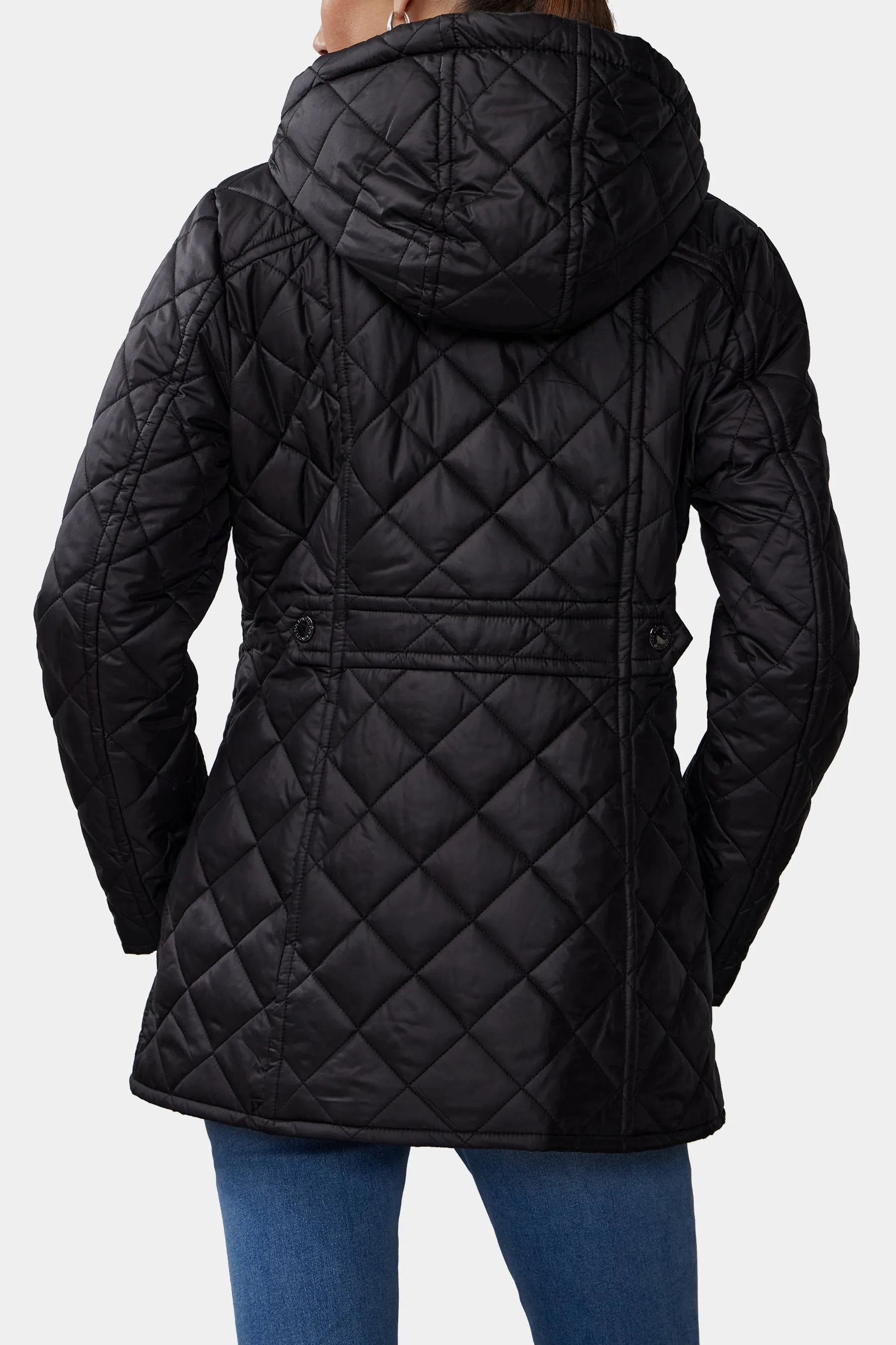 Long Sleeve Quilted Jacket