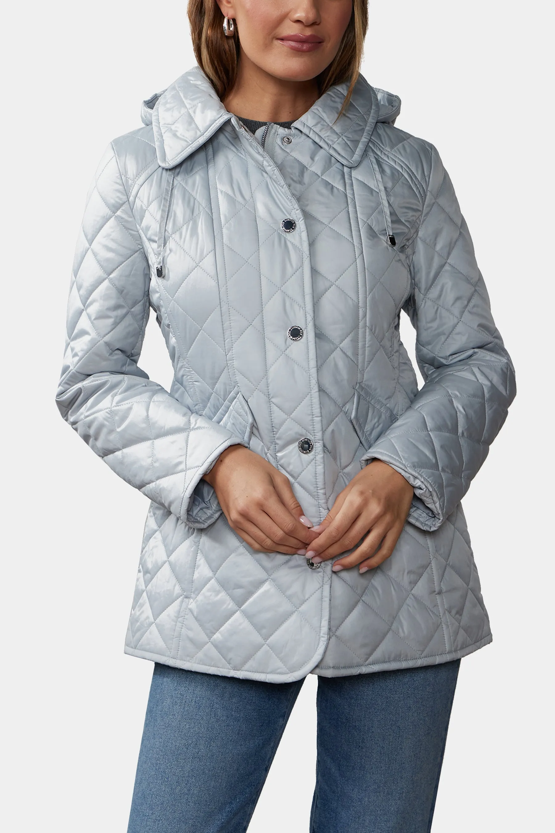 Long Sleeve Quilted Jacket