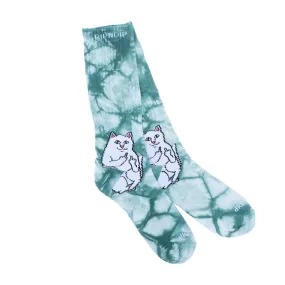 Lord Nermal Socks (Pine Tie Dye)