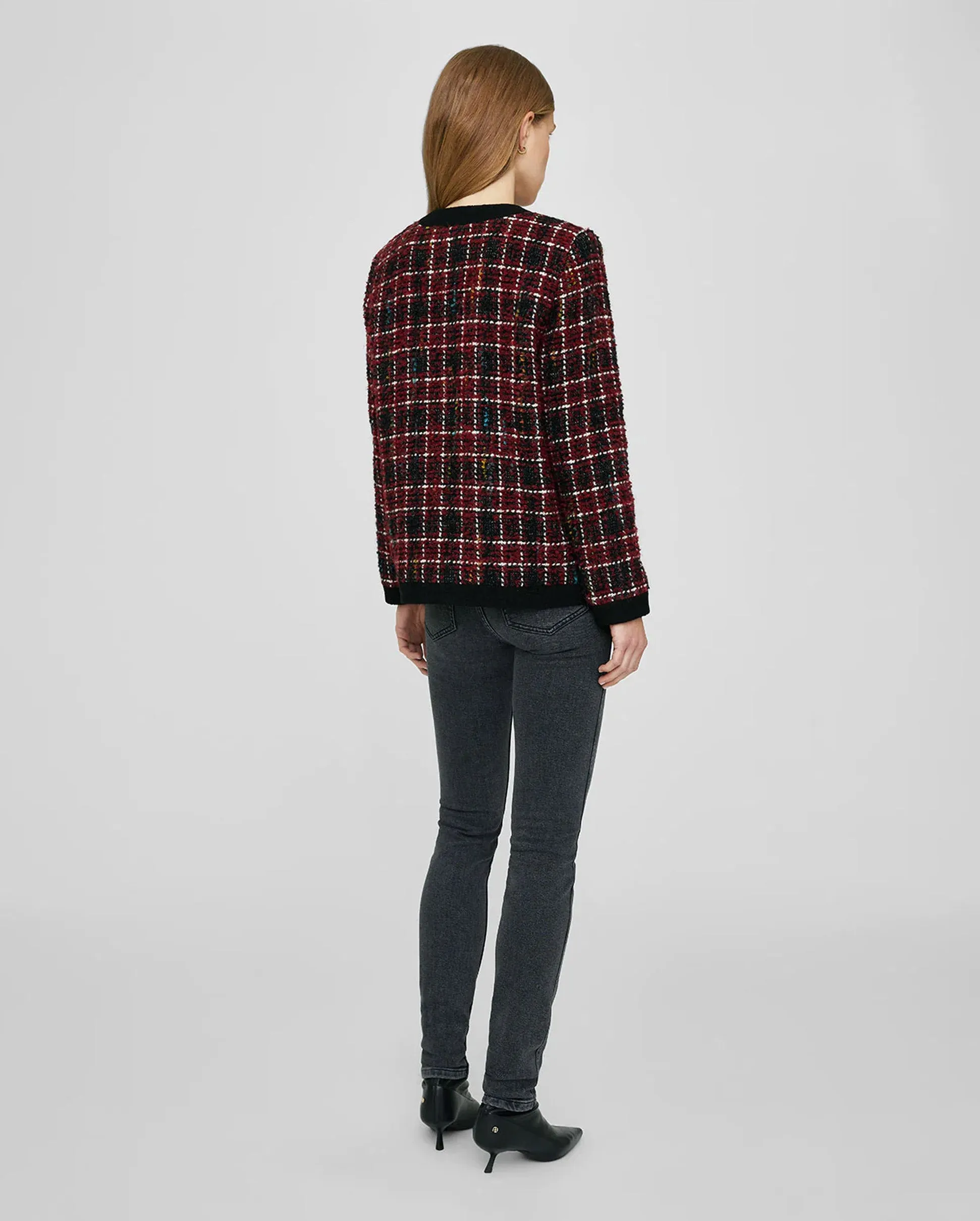 LYDIA JACKET / CHERRY PLAID