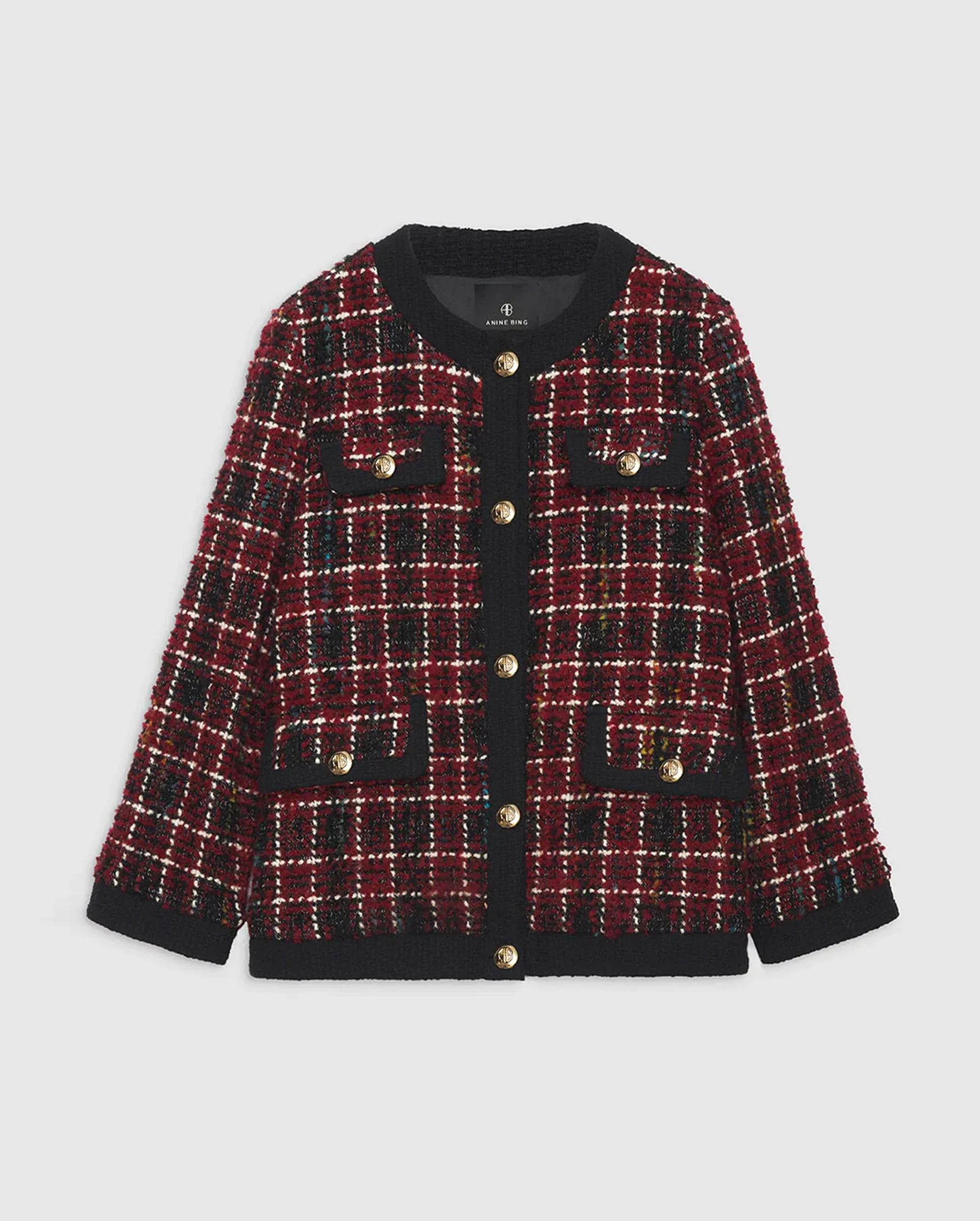 LYDIA JACKET / CHERRY PLAID