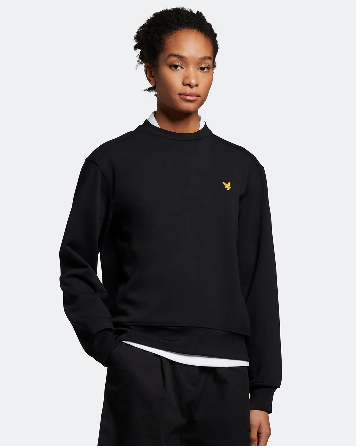 Lyle & Scott Women's Yasmin Crewneck Sweatshirt - Black