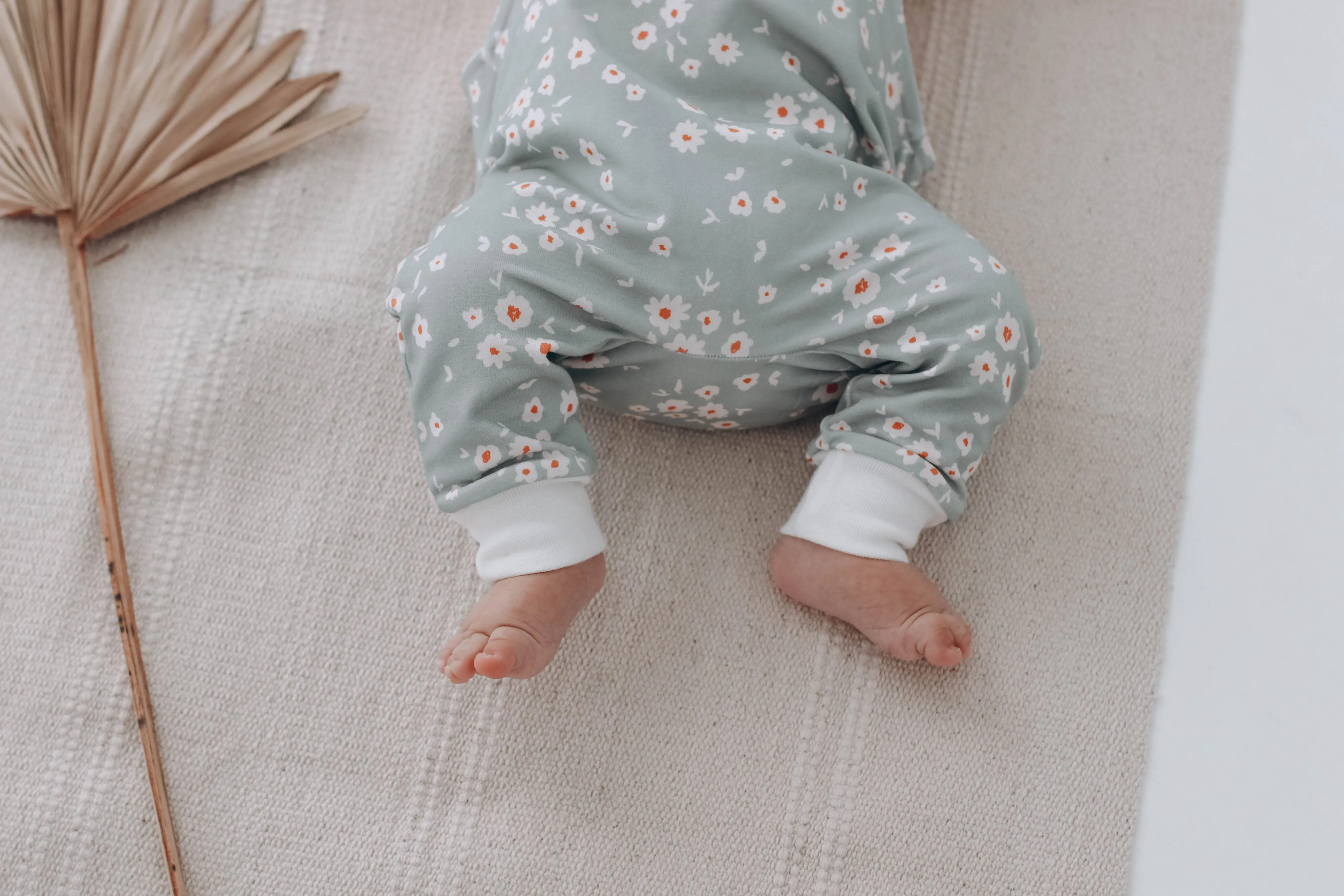 MINT floral Dungarees