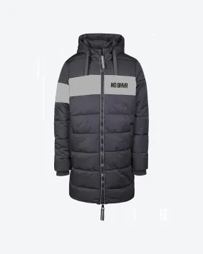 NO BHVR Reflective Mens Puffer Jacket