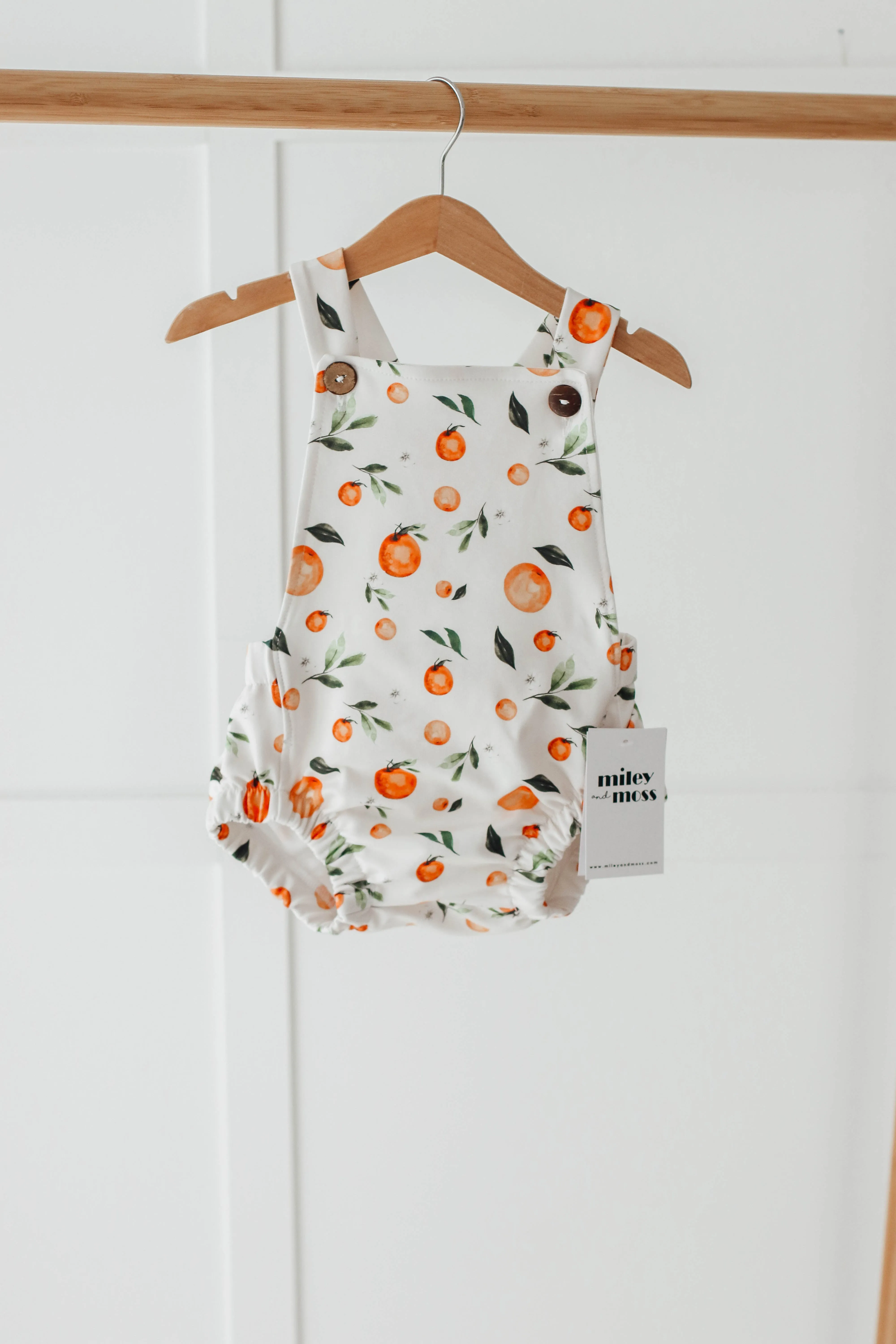 Orange grove ROMPER