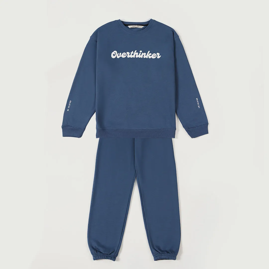 Overthinker Unisex Fleece Co-ord Set