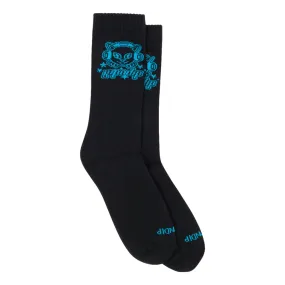 RIPNDIP KAWAII NERM SOCKS-BLACK