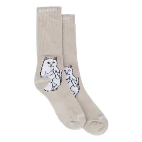 RIPNDIP LORD NERMAL SOCKS-CHOCOLATE