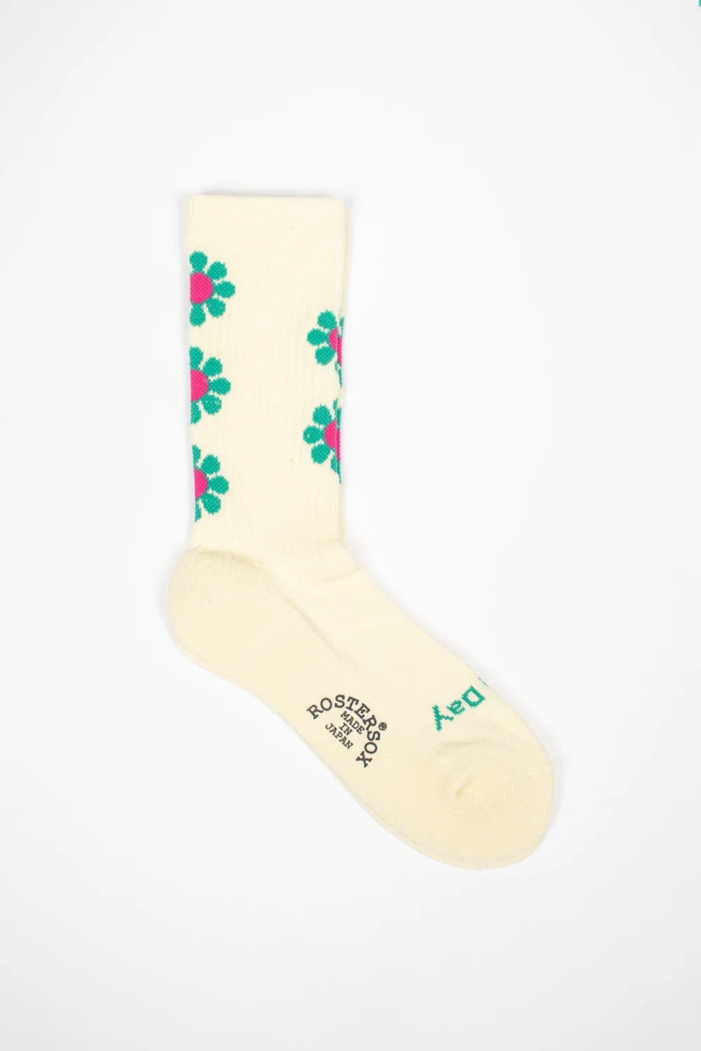 RS-273 Peace Socks Green