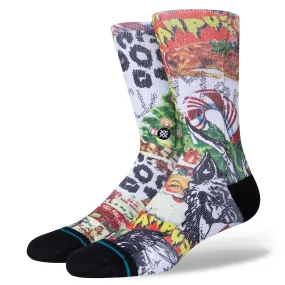 Stance "Merry Krampus" Socks (White)