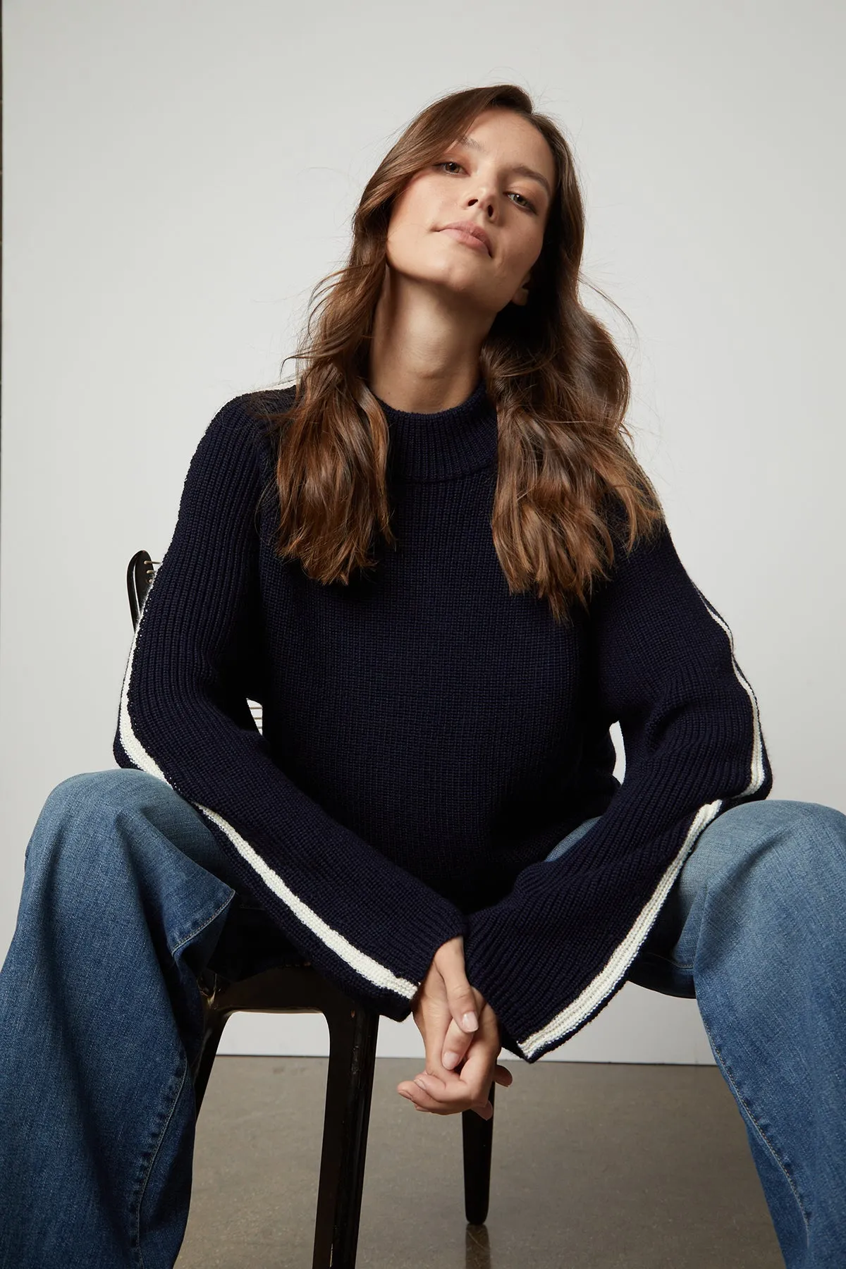 TEAGAN MOCK NECK SWEATER