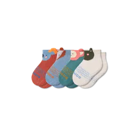 Toddler Forest Friends Calf Sock 4-Pack